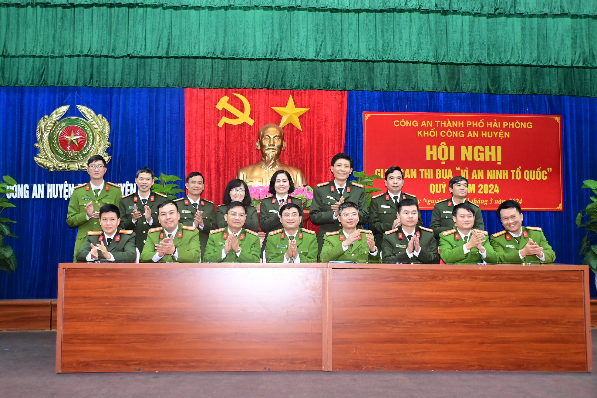 Khối Công an huyện:  Quý I/2024 điều tra, khám phá 80/87 vụ phạm pháp hình sự